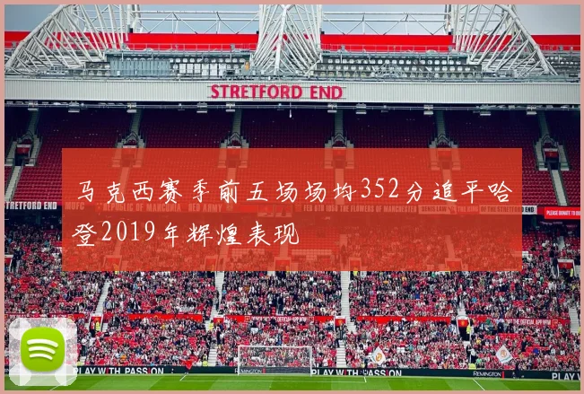 马克西赛季前五场场均352分追平哈登2019年辉煌表现